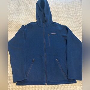 Patagonia Full Zip Blue Fleece Jacket Size S